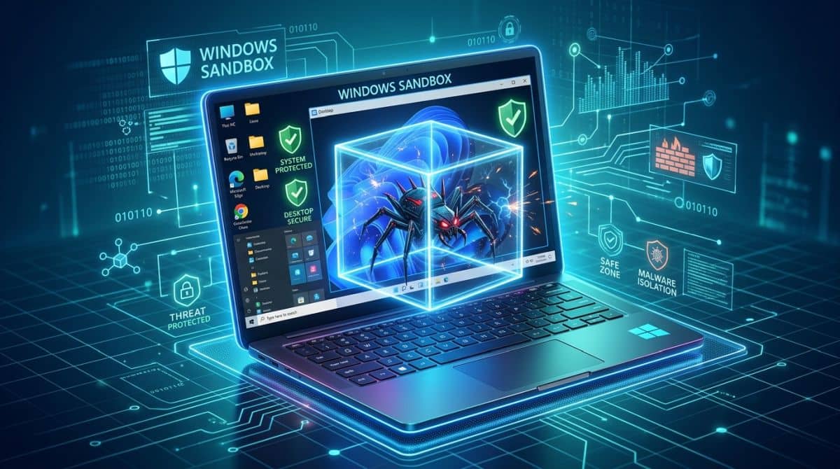 Windows Sandbox ambiente isolato per testare malware e software in sicurezza